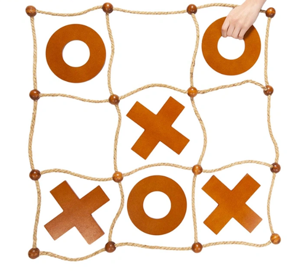Rope Ring Toss Game