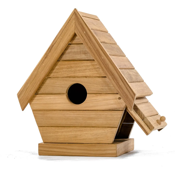 Wooden Bird House Nest Box