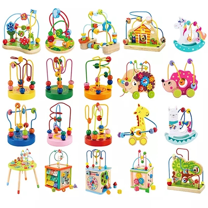 Wooden Educational Toy Set for Early Learning