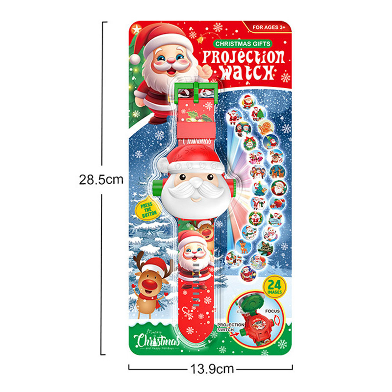 Kids Christmas Projection Watch Toy