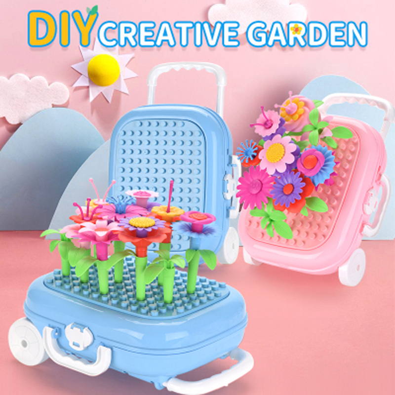 Kids Garden Building Block DIY Educational Toy