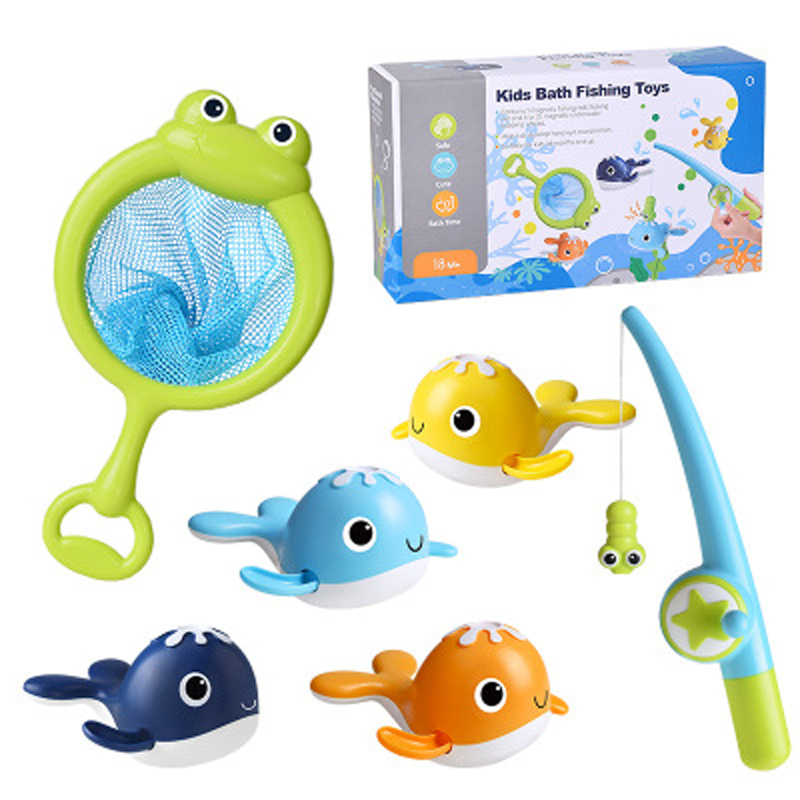 Magnetic Fishing Game Toy for Baby Bath