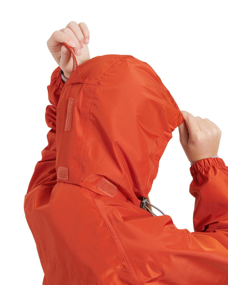 Lightweight Packable Rainwear Set with Hood and Leg Zips