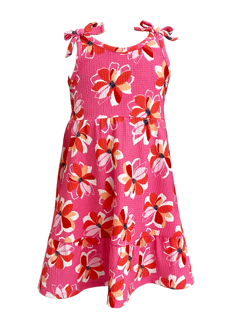 Girls' Sleeveless Black Long Strapless Dress