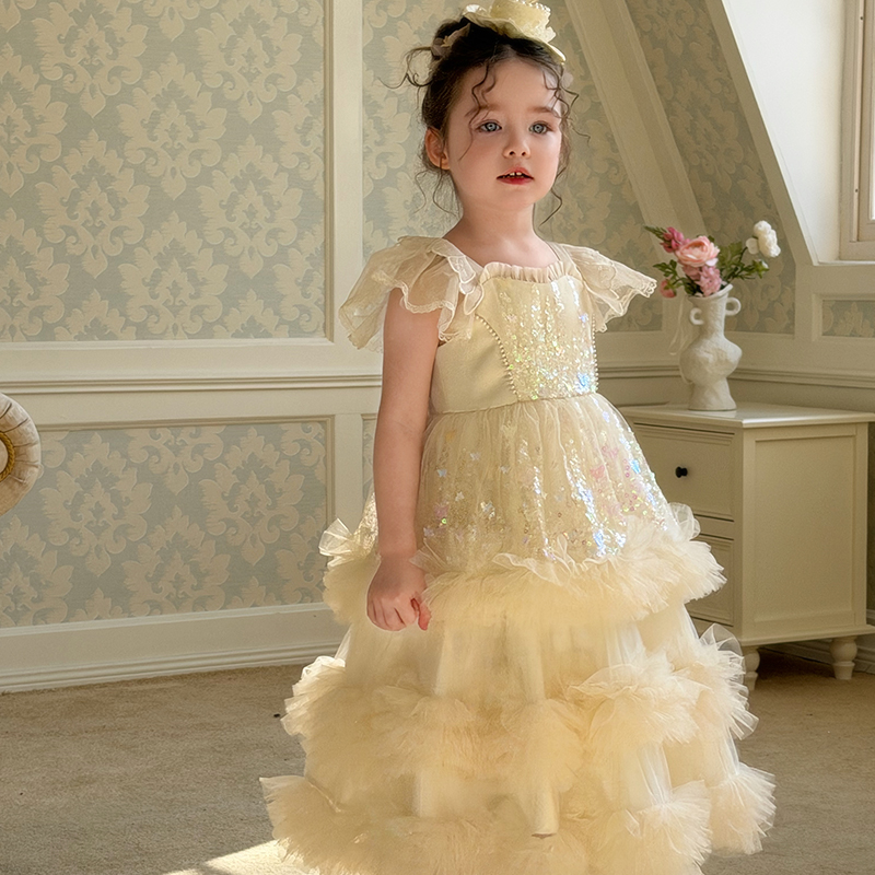 Sleeveless Princess Dress for Girls