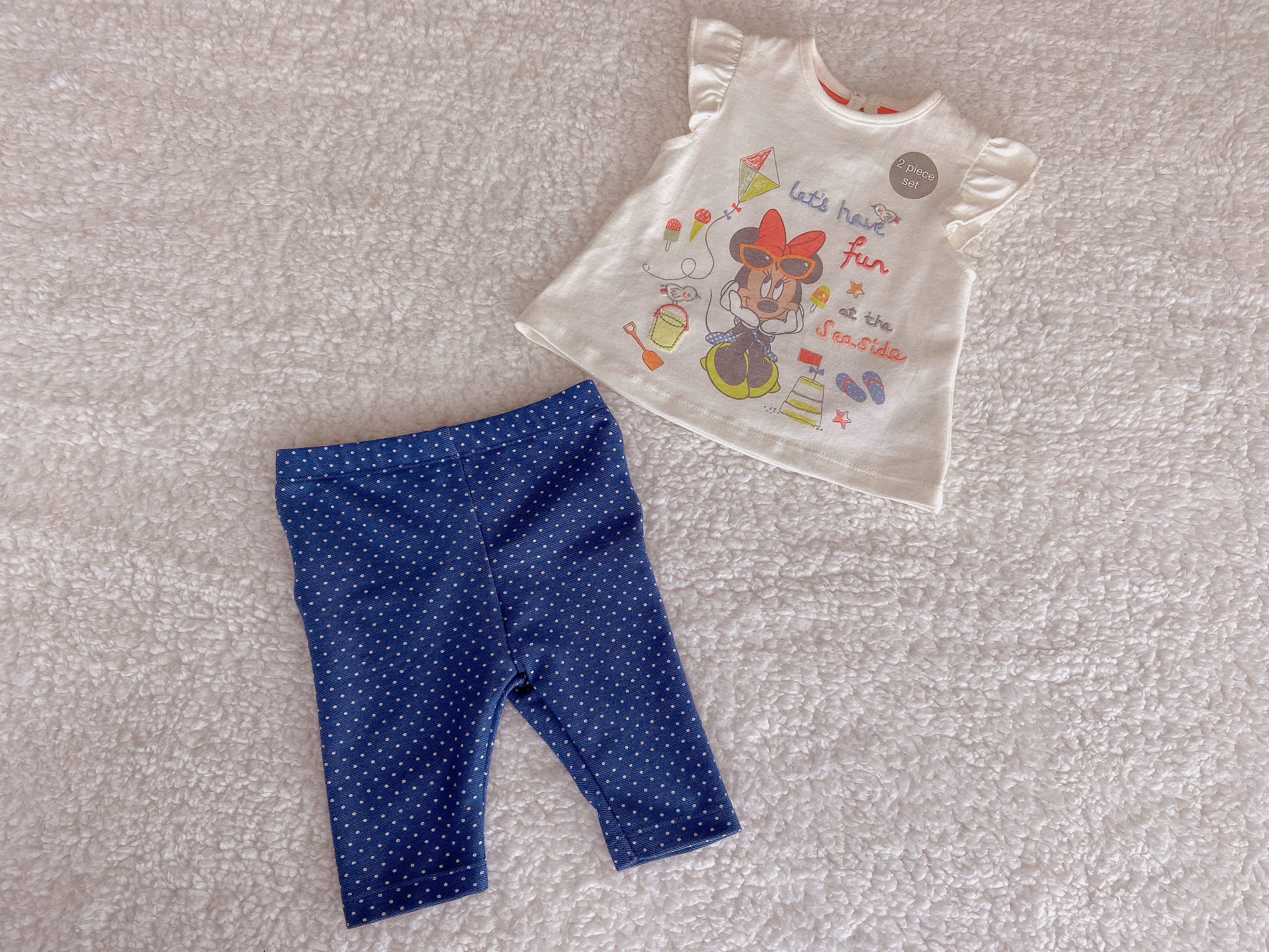 220g 100% Cotton Baby 2-Piece Set