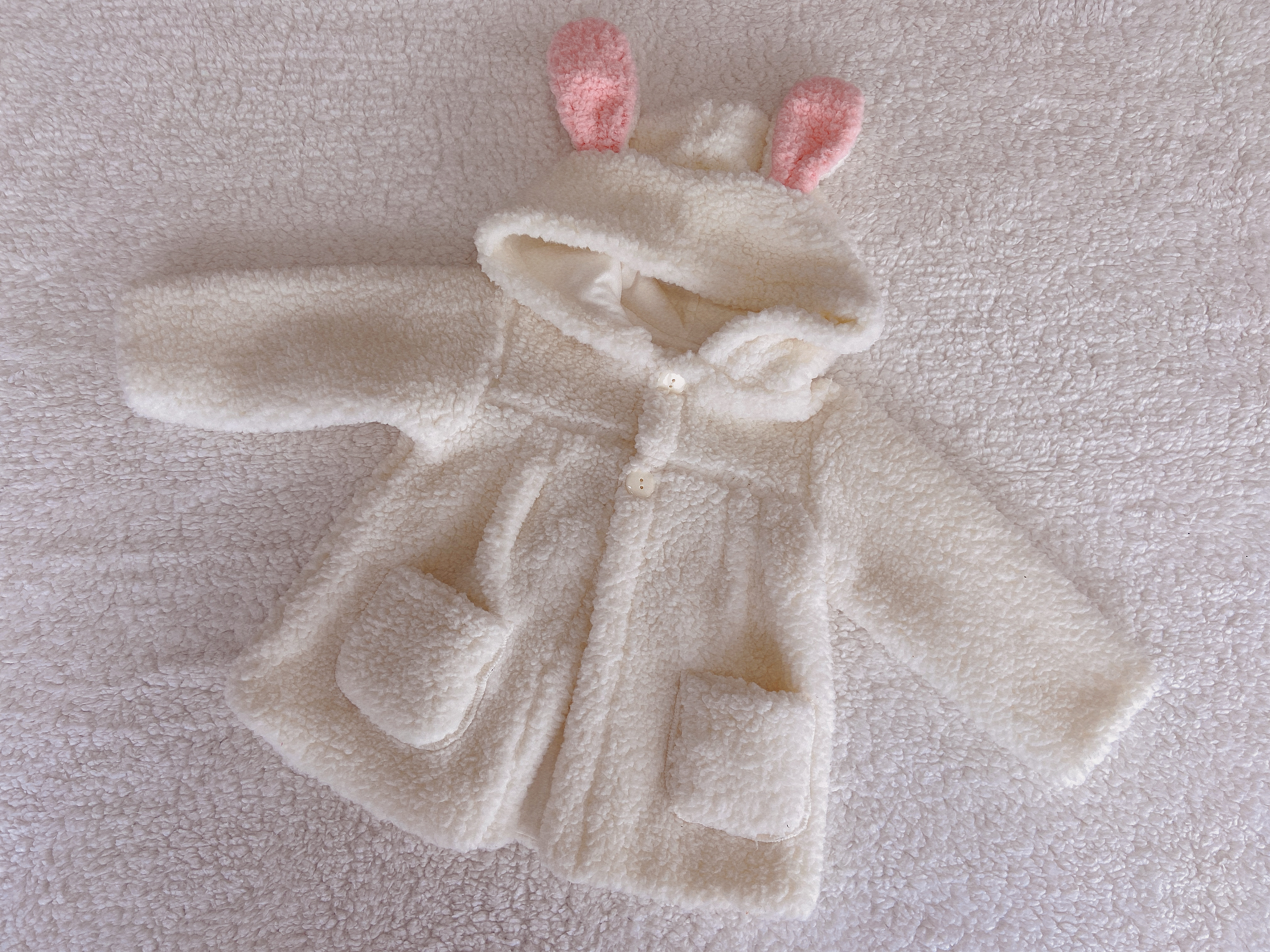 250g Sherpa Baby Jacket with Hat