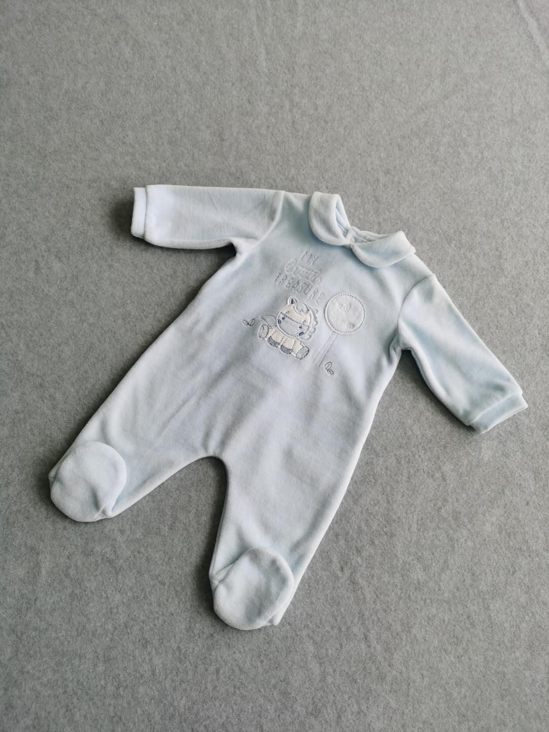 240g Velvet Baby Romper