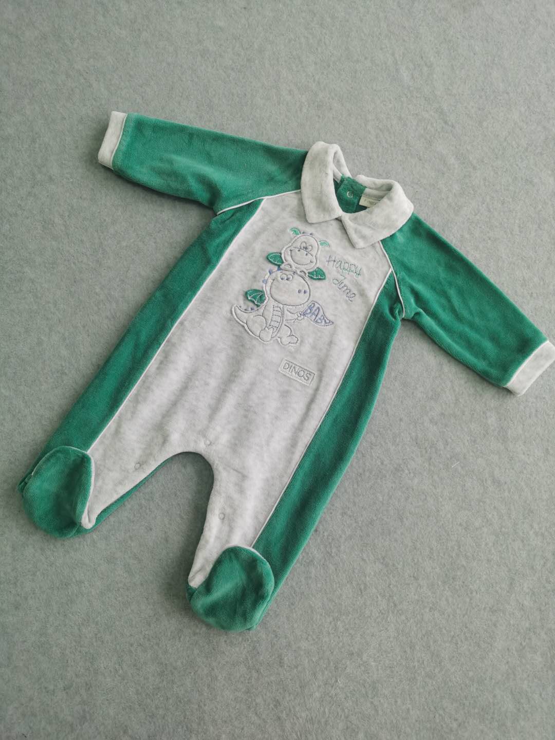 240g Velvet Baby Romper