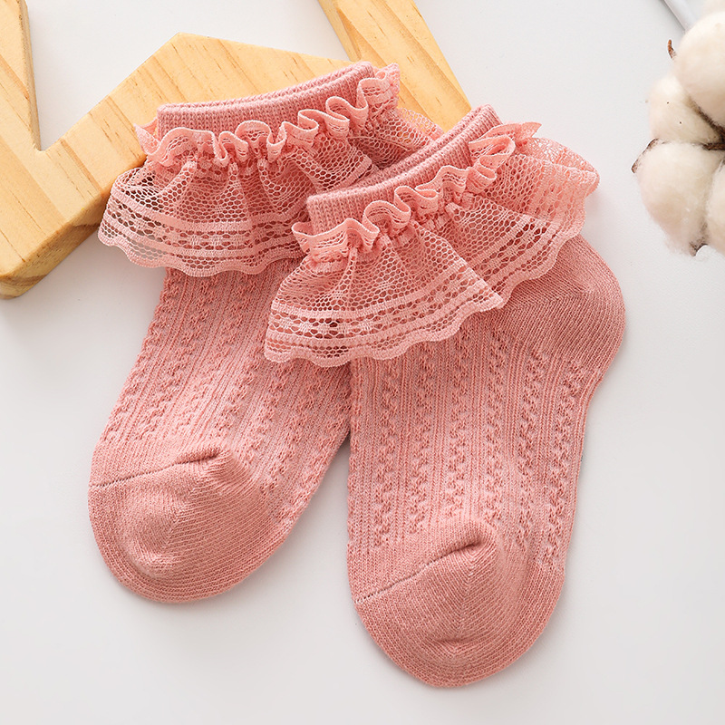 Girls Lace Socks