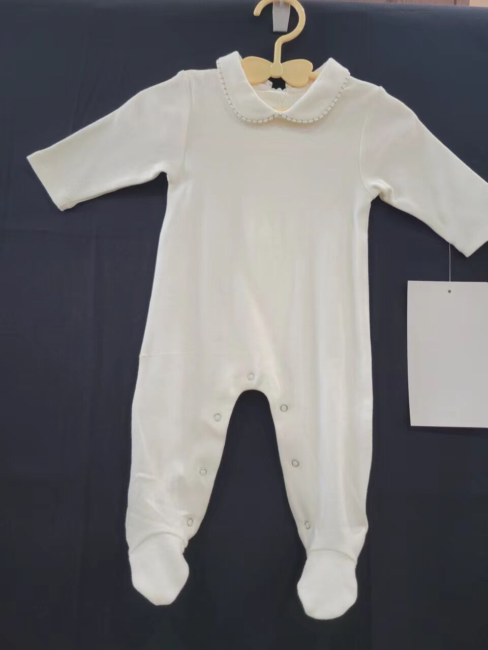 Spanish Designer Style Baby Knitted One-Piece Playsuit