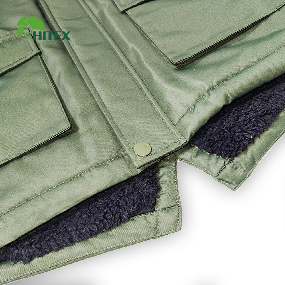 HITEX WOVEN BOY PADDING HOODY JACKET