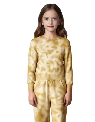 Children's Girls' Tie-Dye Clothing Sets