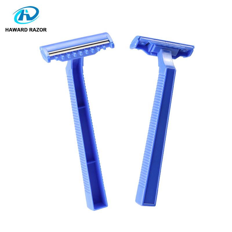 Twin Blade Disposable Medical and Tattoo Prep Razor with Comb