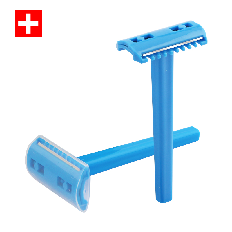 Disposable Double Edge Razor with Comb