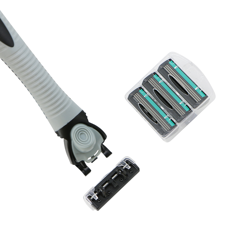 Triple Blade Shaving Razor System