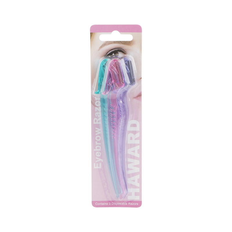 Eyebrow Razor Trimmer Shaper and Exfoliating Dermaplaning Tool