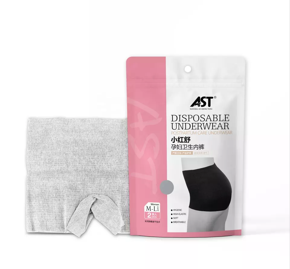 Disposable Maternity Abdomen Boxer Underwear