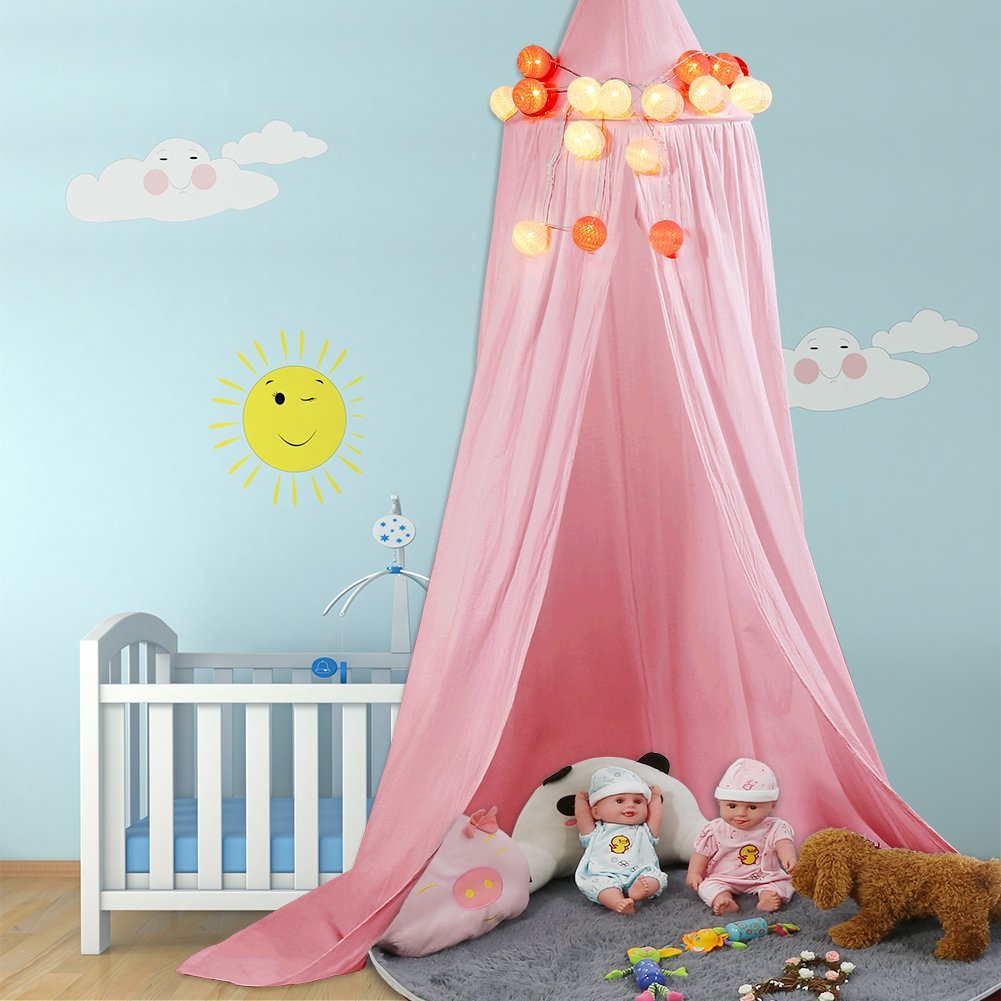 Cotton Mosquito Net Bed Canopy for Kids