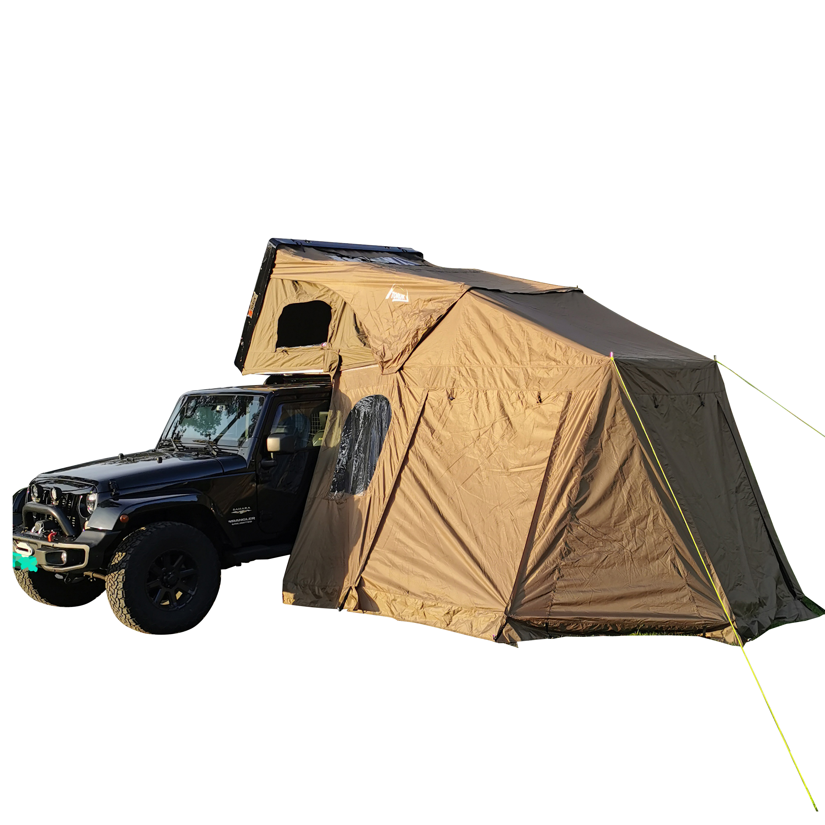 3-4 Person 4x4 Off-Road Hardshell Roof Top Camper Tent