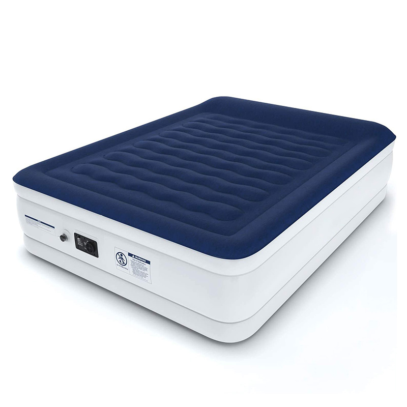 Queen Size Raised Air Mattress with Internal Pump
