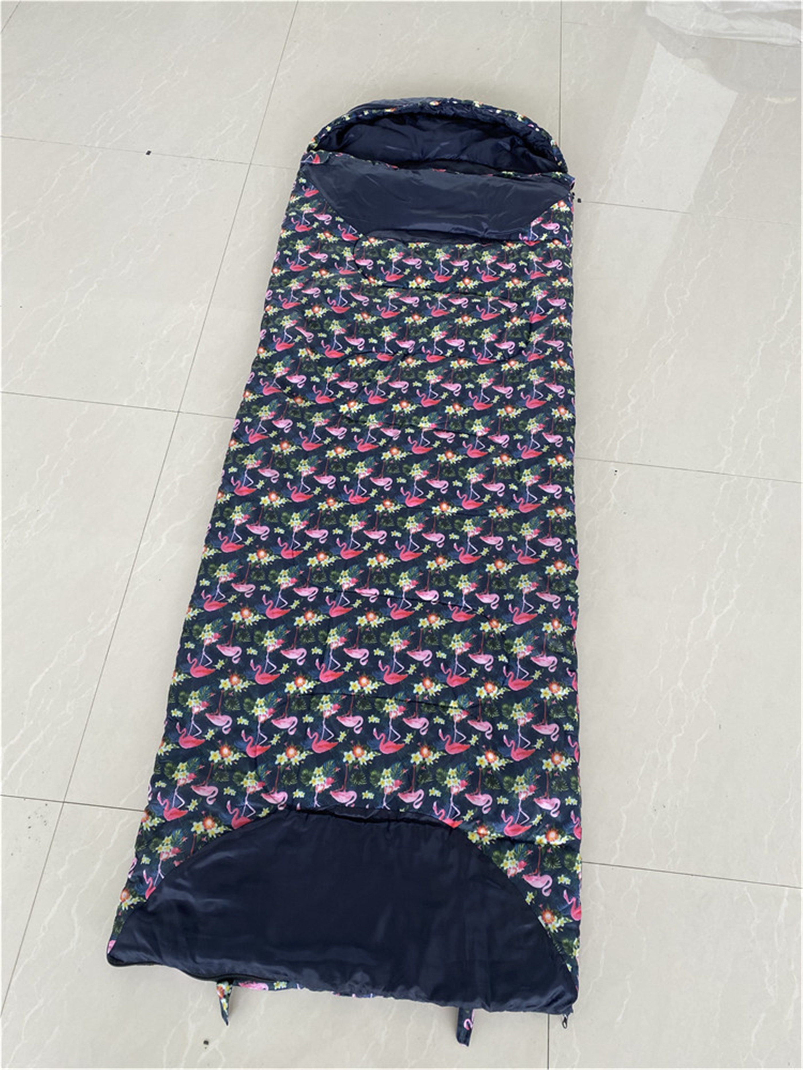 Envelope Sleeping Bag with 280g/m2 Hollow Fibre Filling
