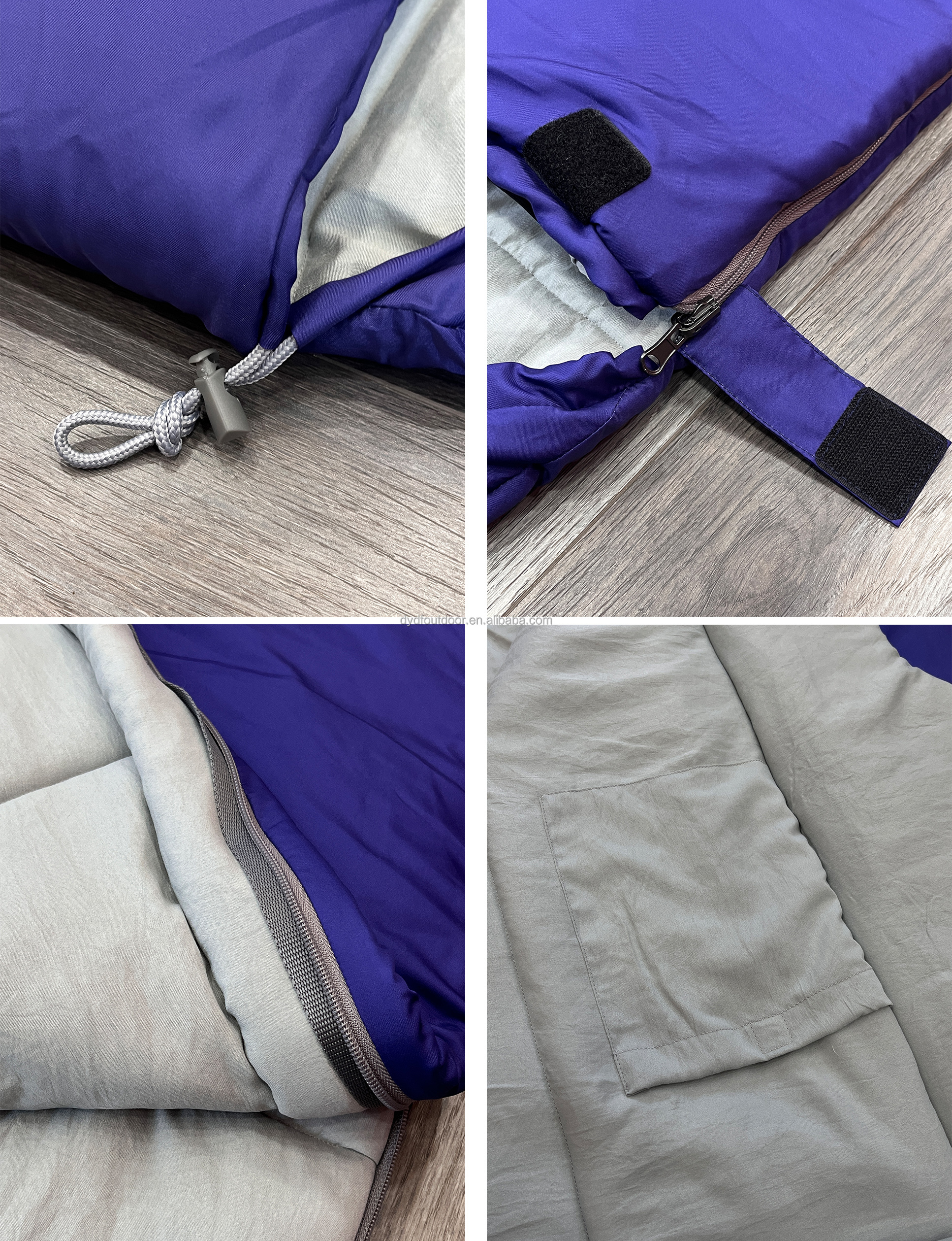 Dengfeng Customized Graphene USB Heating Adult Sleeping Bag for Outdoor Activities