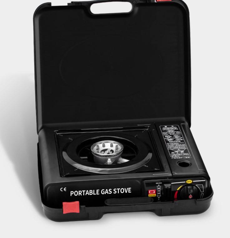 Portable Butane Camping Gas Stove with Carrying Case