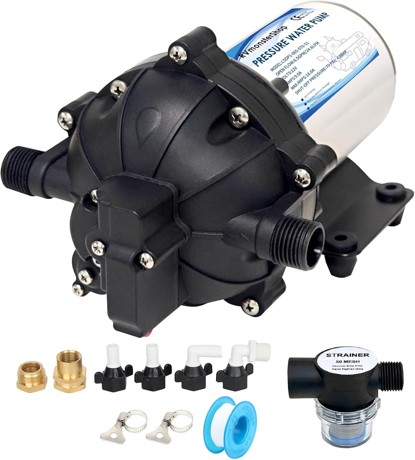 12V RV Water Pump