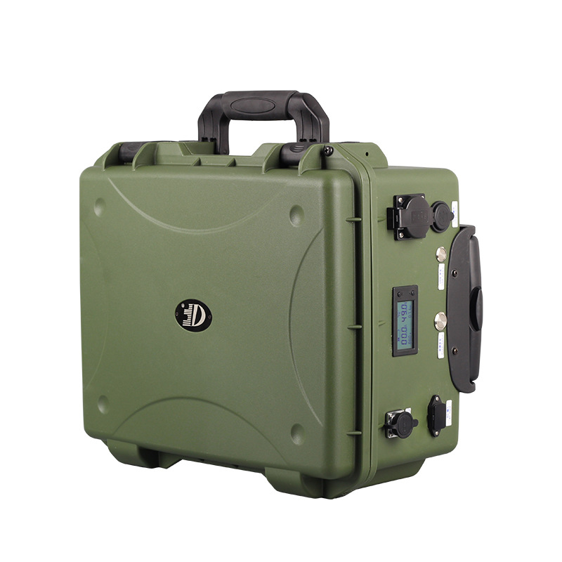 220V Portable Power Bank with 1500W Output, 1.6kWh LiFePO4 Battery