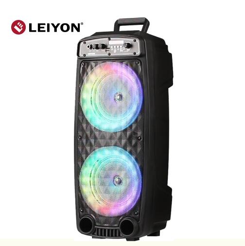 Double 6.5'' Bluetooth Hi-Fi Speaker with LED Light