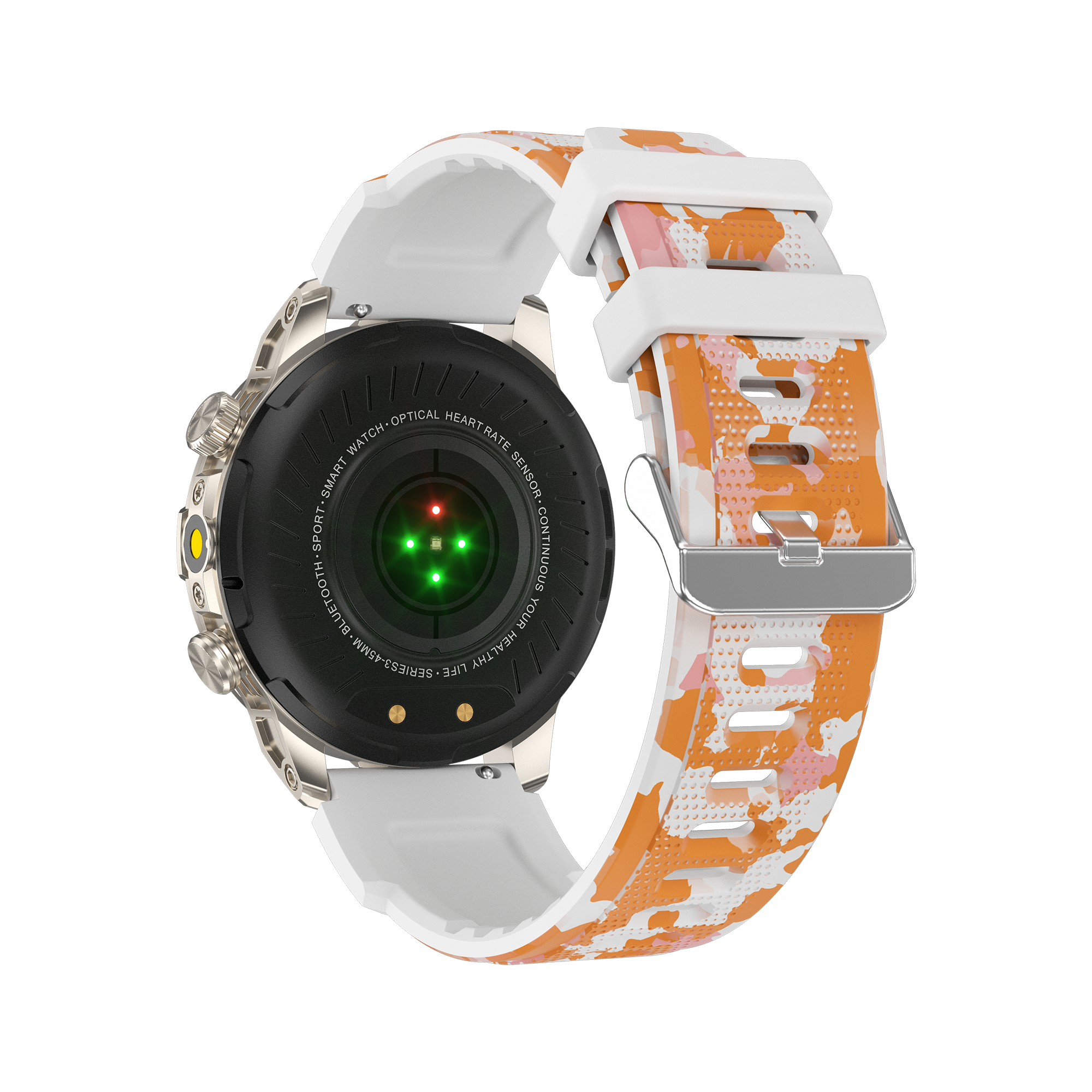 NFZIC EA301 Smartwatch with AMOLED Display and 107 Sports Modes