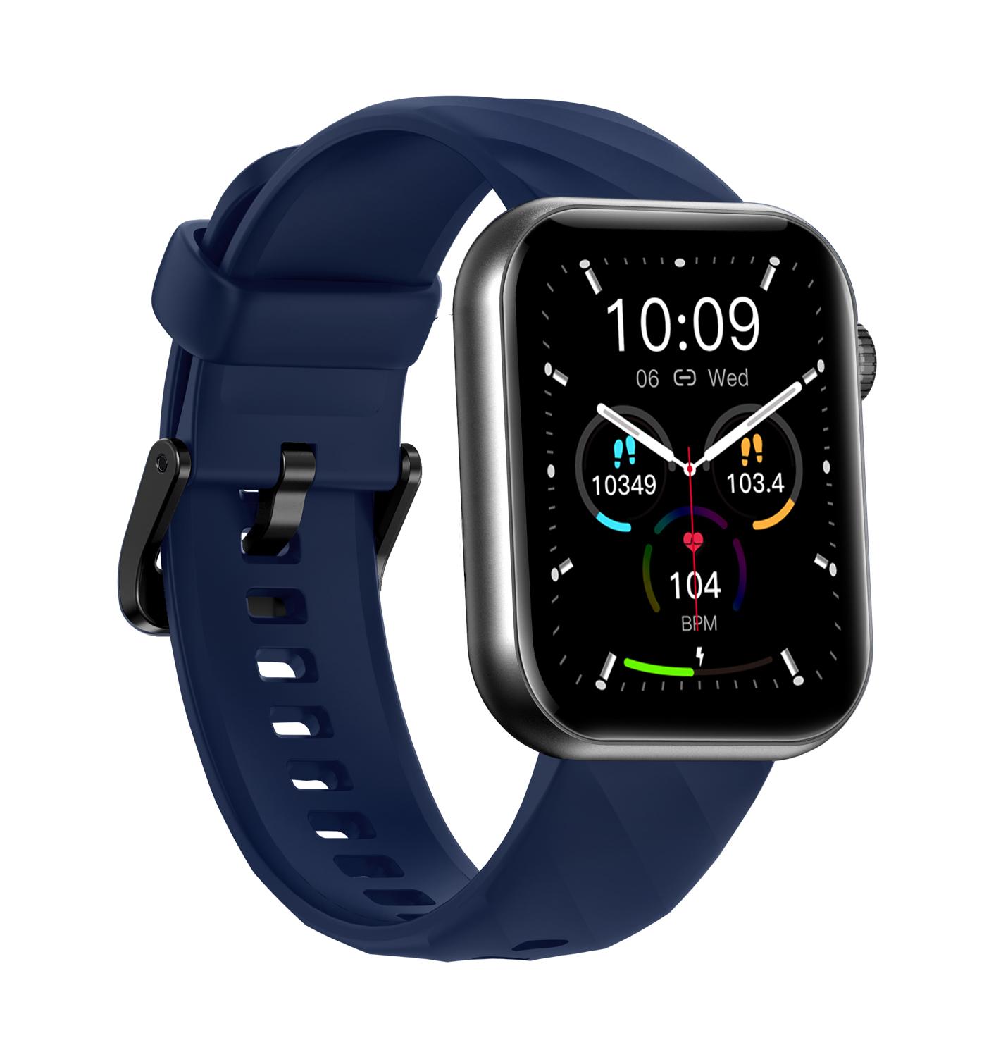 EA316 Smartwatch with 1.96" HD Screen, Health Monitoring, and IP68 Waterproof