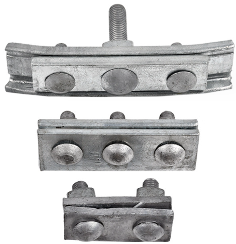 Stainless Steel Pole Bracket Band Strips Fiber Clamp