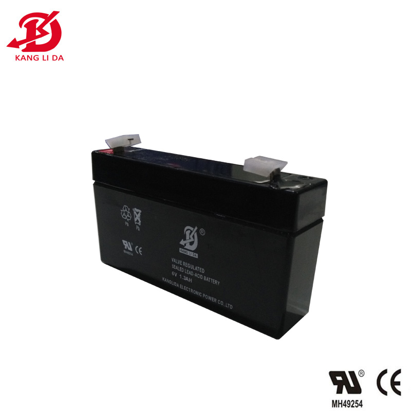 6V 1.3Ah Lead-Acid Battery for Attendance Machines and Alarm Systems