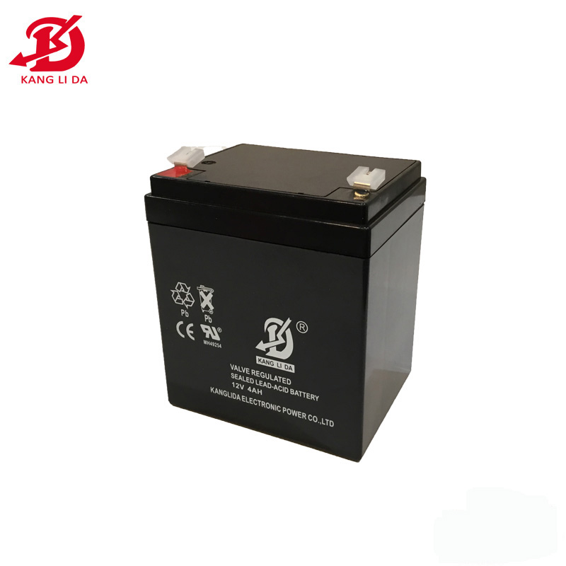 12V 4Ah Lead Acid Battery for UPS, Alarm, Electric Lock, Speaker