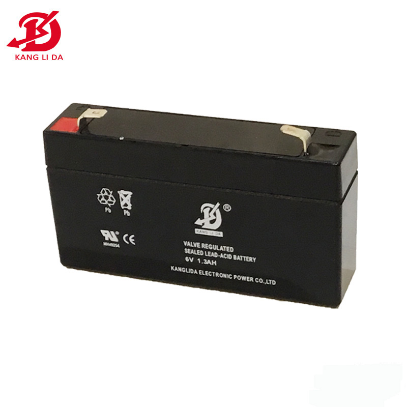 Kanglida 6V 1.3Ah Lead-Acid Battery for Weighing Scales