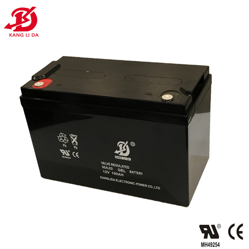 12V 100Ah Battery for Solar Systems, Street Lights, and UPS