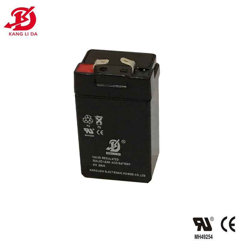 KANGLIDA 4V 2AH Lead Acid Battery for Lights