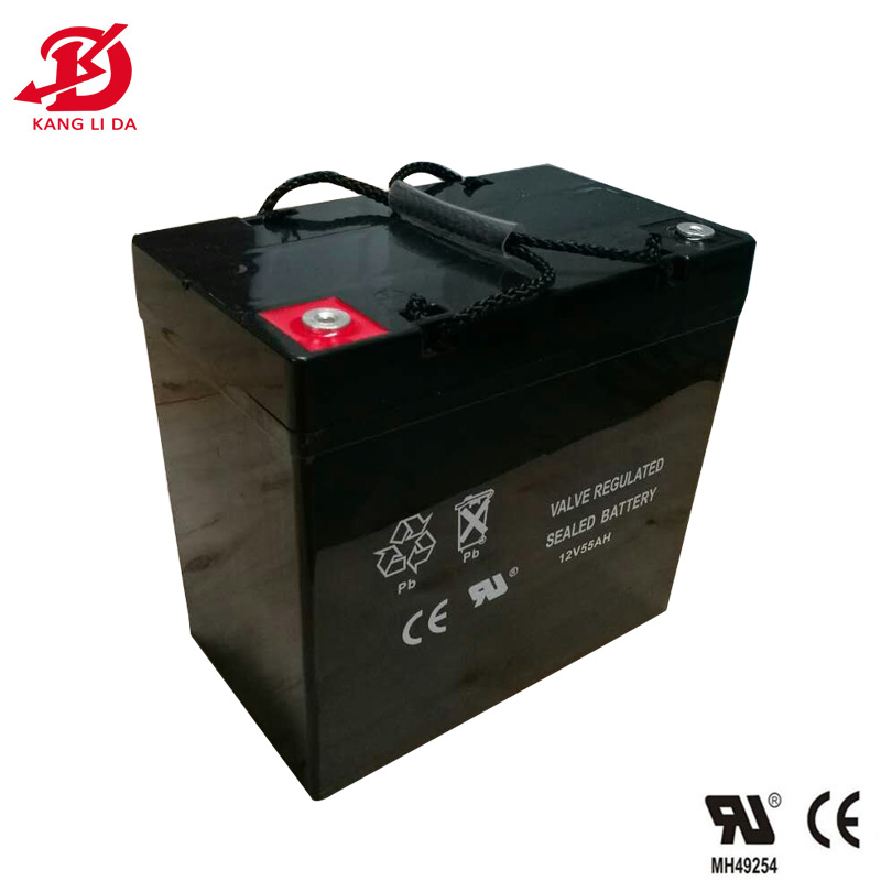 KANGLIDA 12V 53Ah Lead Acid Battery for Emergency Power Backup