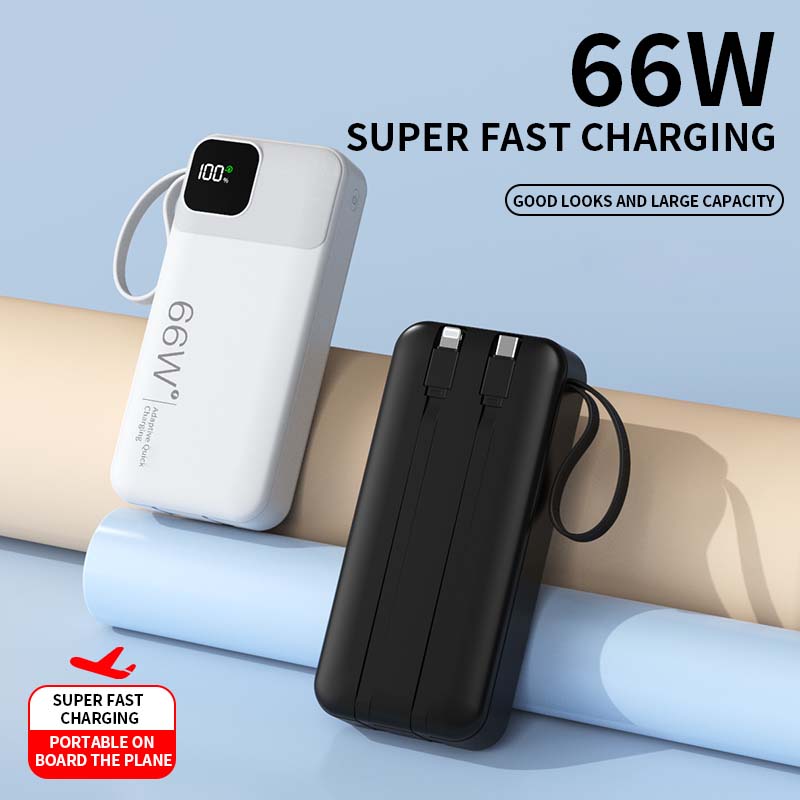 30000mAh PD Powerbank with 20W+22.5W Fast Charging