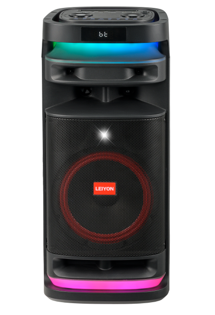 8-inch Portable Bluetooth Outdoor Speaker with Karaoke Option