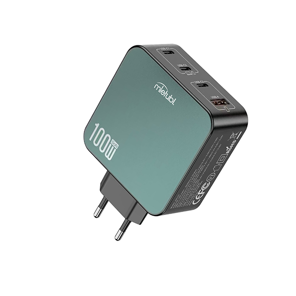 100W Multi-Port Fast Charger with 3 Type-C and 1 USB Ports