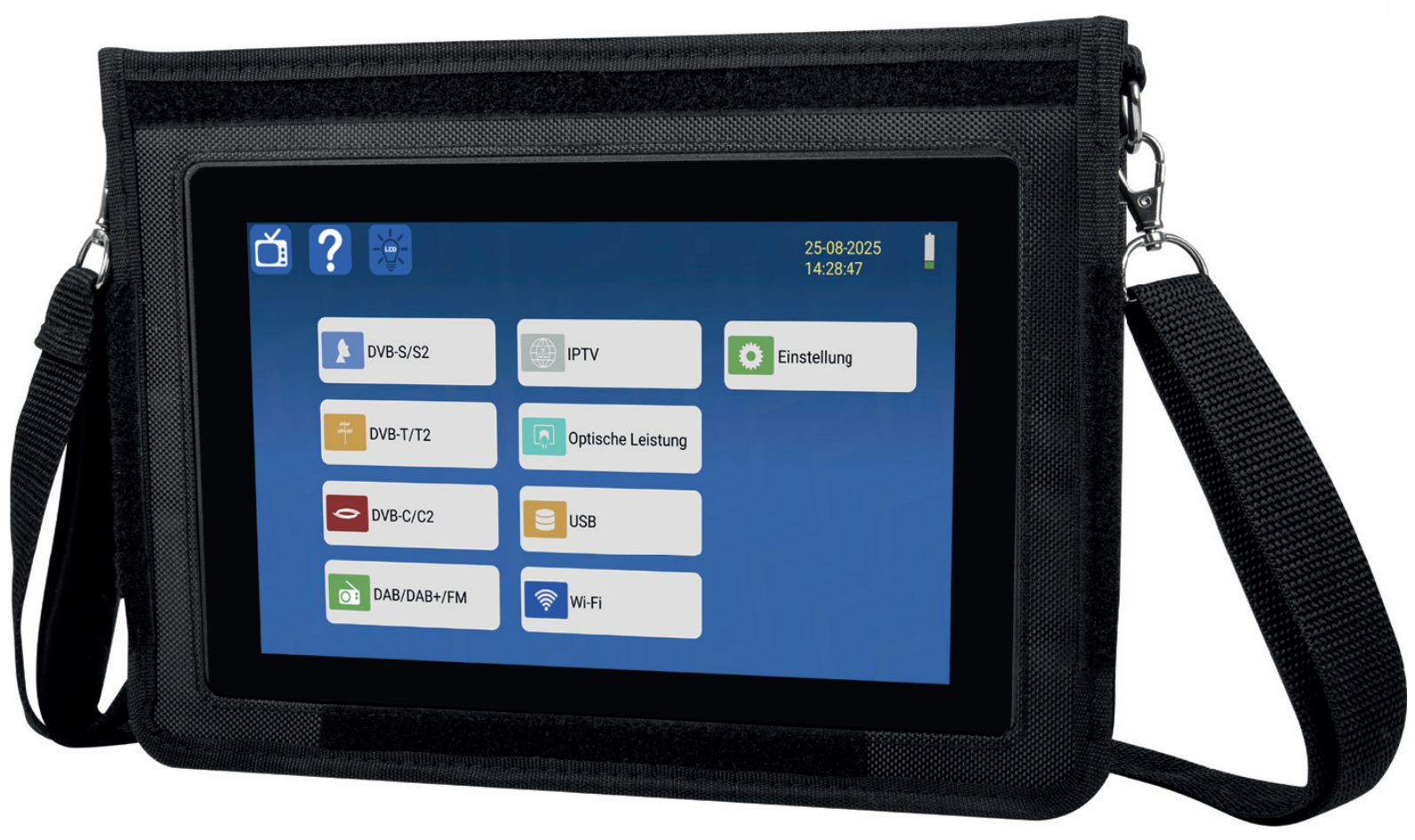 SAT/CATV/TV Signal Analyzer Combo Meter