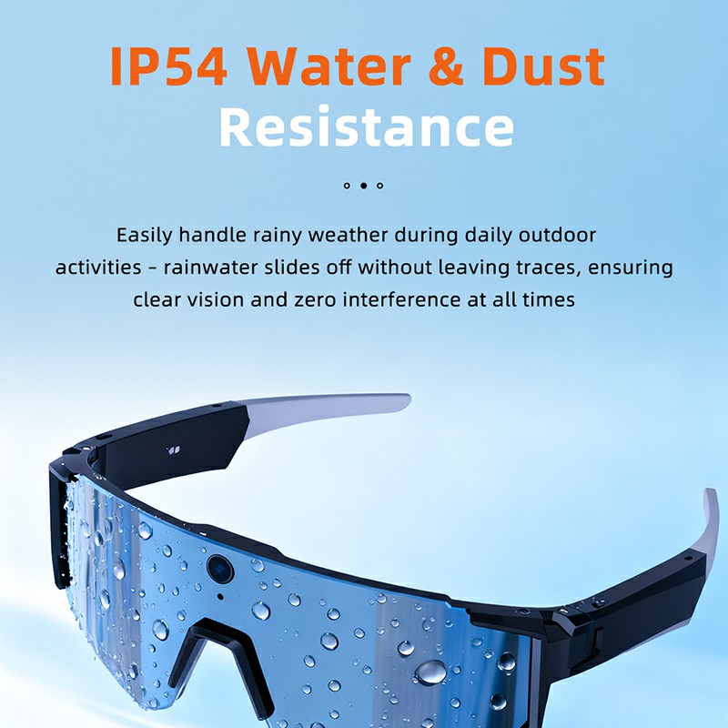 Smart Sunglasses with 1080p Camera and Touch Control