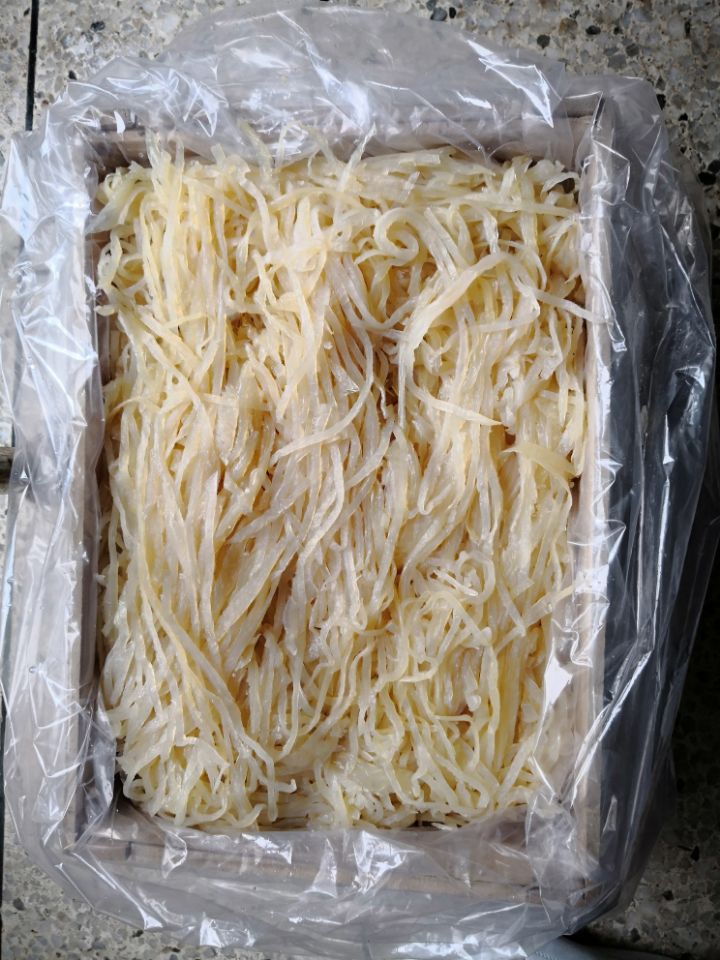 Sliced Salted Jellyfish (20kg)