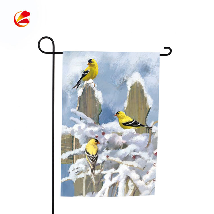 Winter garden flag