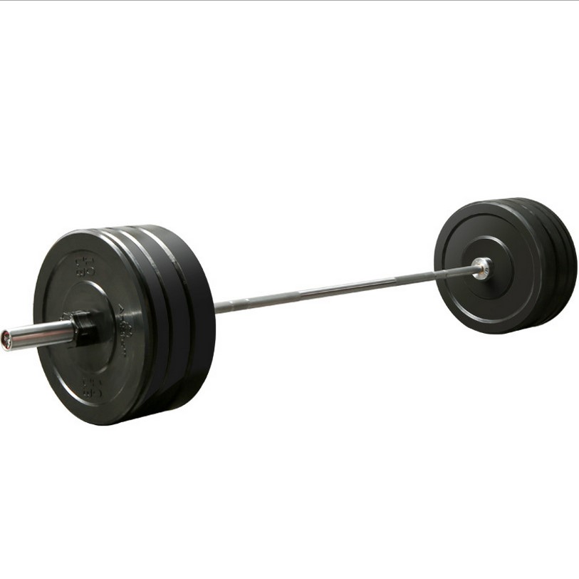 Rubber Gym Weightlifting Barbell Plate Disc