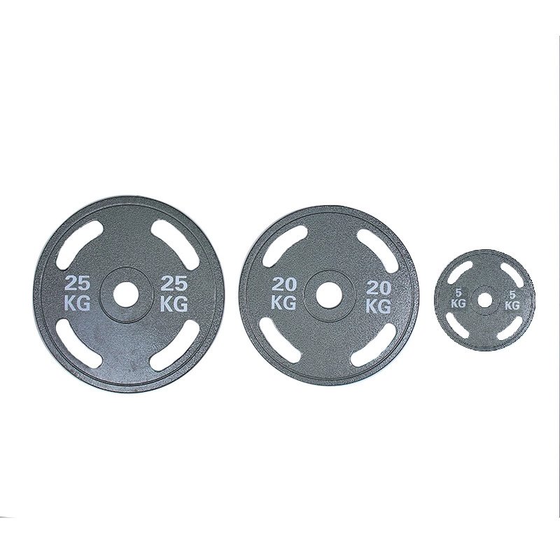 cast iron barbell plates