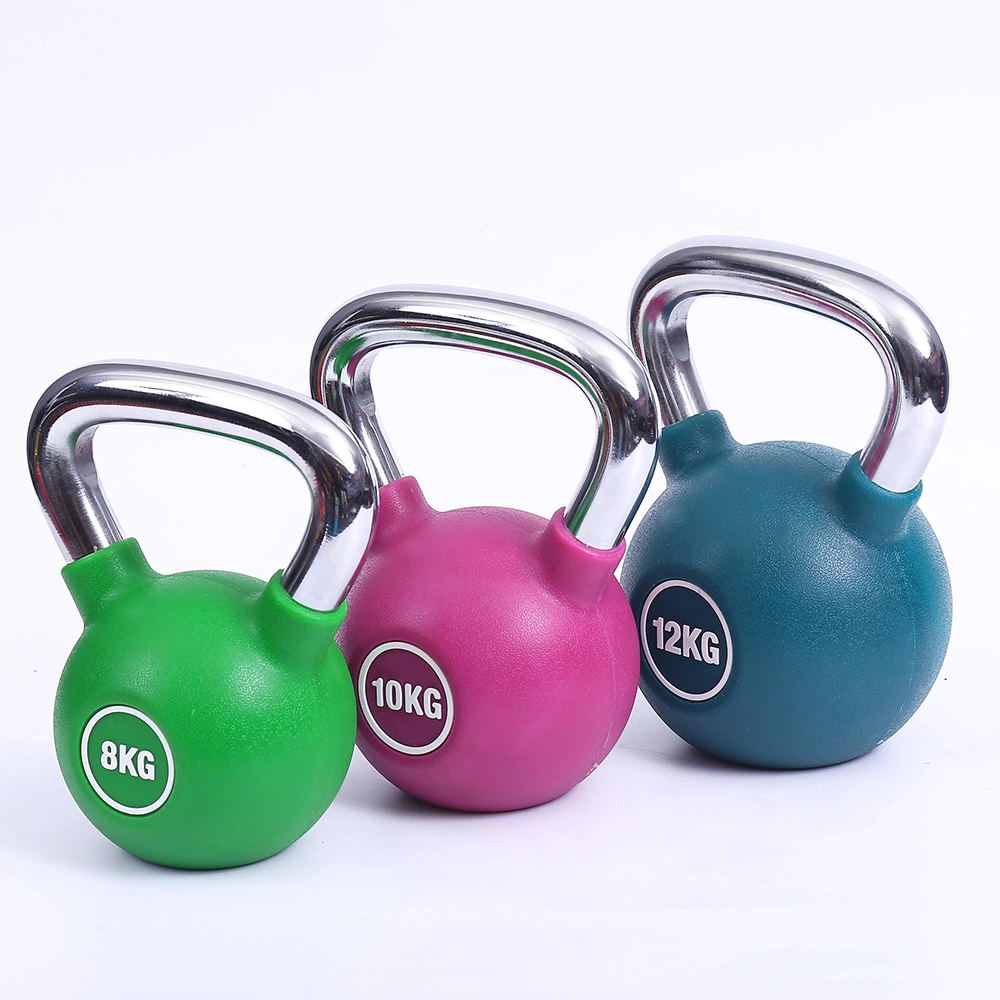 Customizable Cast Iron Kettlebells for Home Gyms